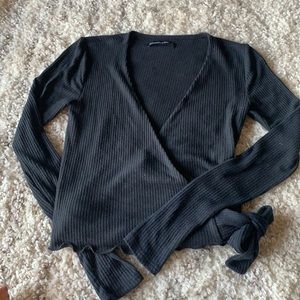 Wrap long sleeve